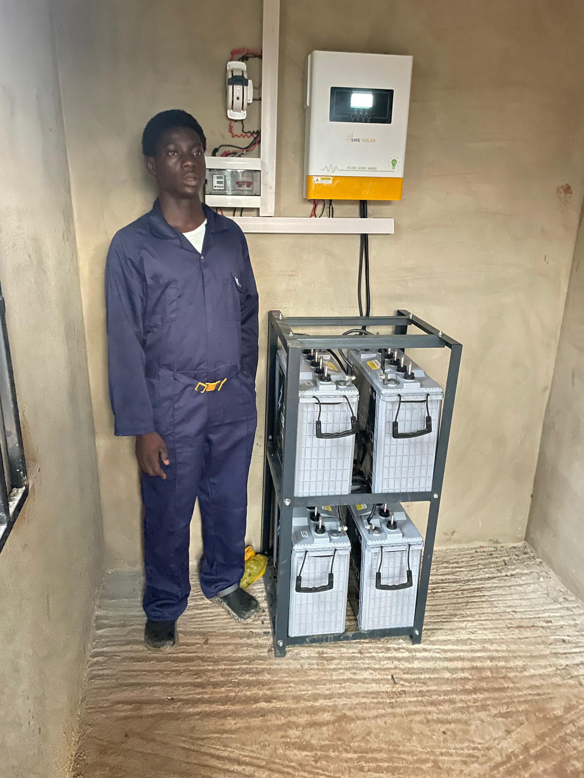 Solar Power System with Battery Storage